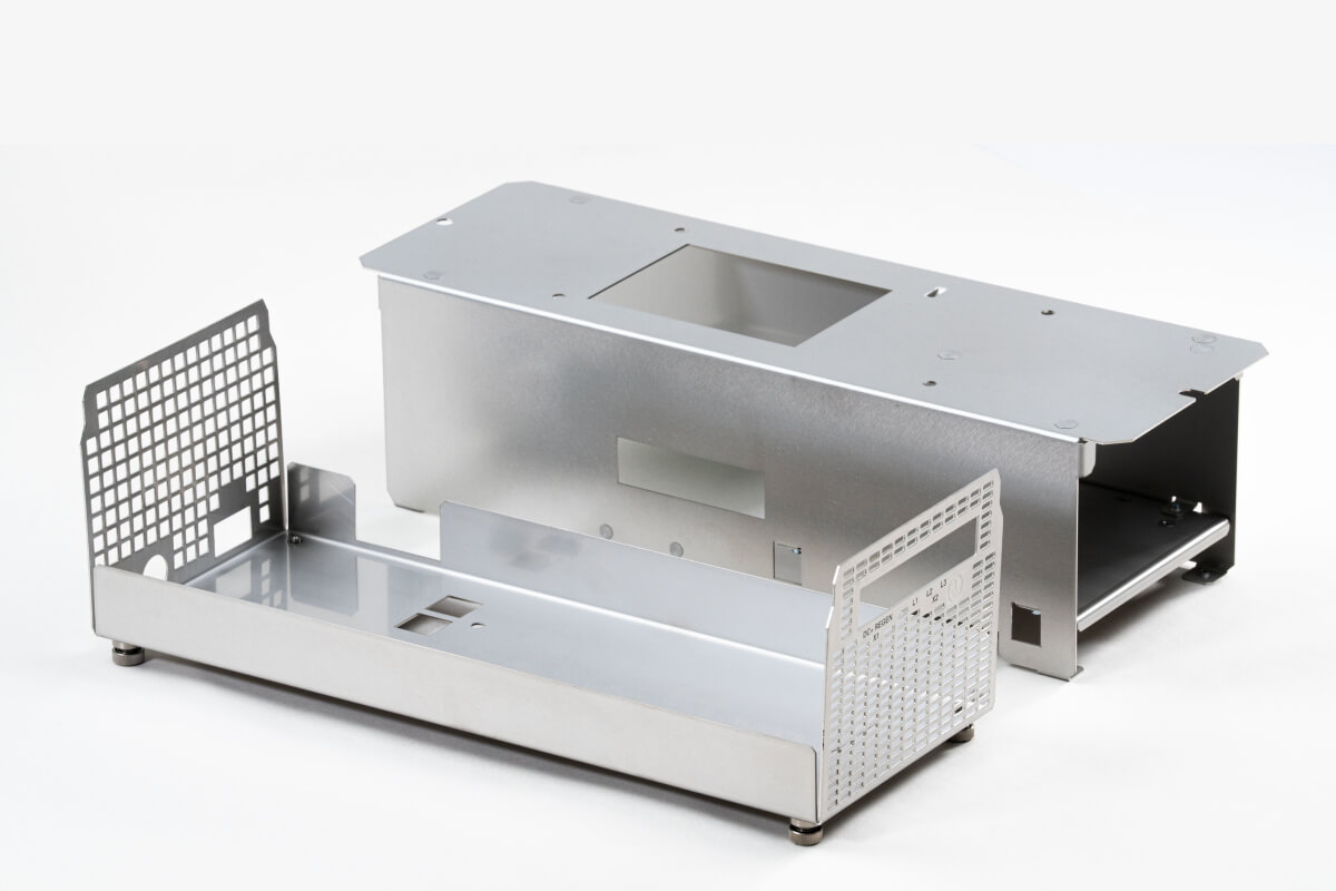 How do you design a complex sheet metal product for manufacturing?