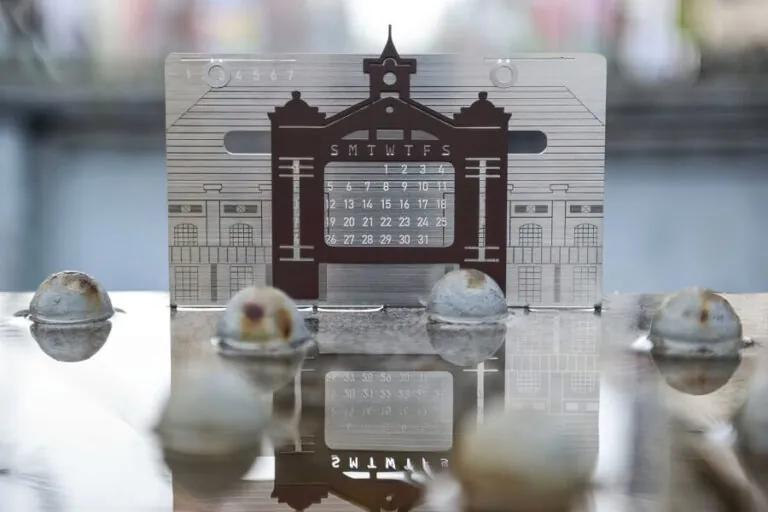Taichung Station Style Perpetual Calendar