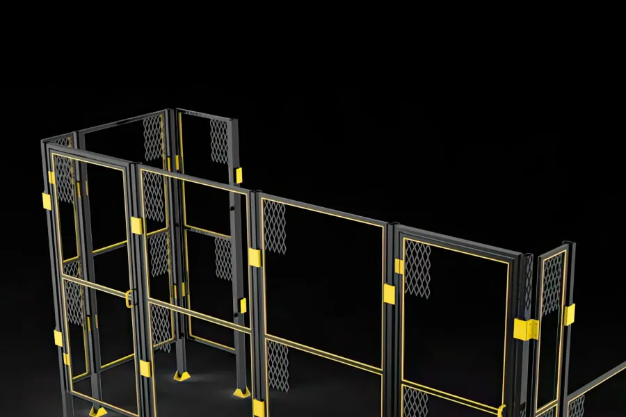 industrial safety fencing customized