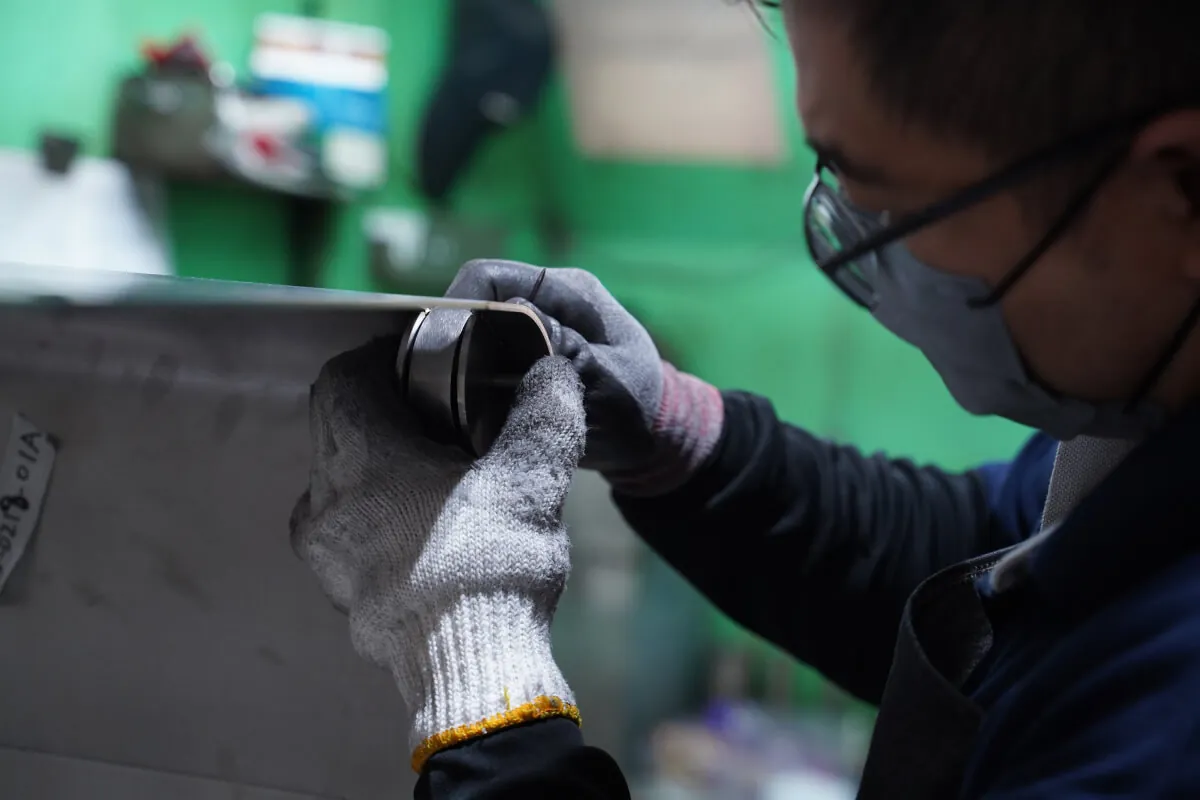 Inert gas welding for high precision joining of sheet metal components